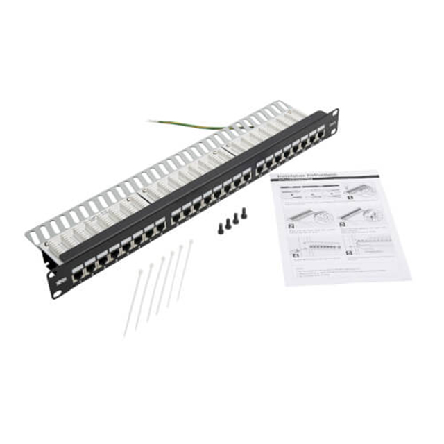N252-024-SH-K Tripp Lite  Panneaux de prises Patchbay